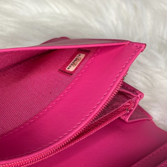 Chanel Quilted Lambskin Caviar Leather Wallet - Picture 14 of 16